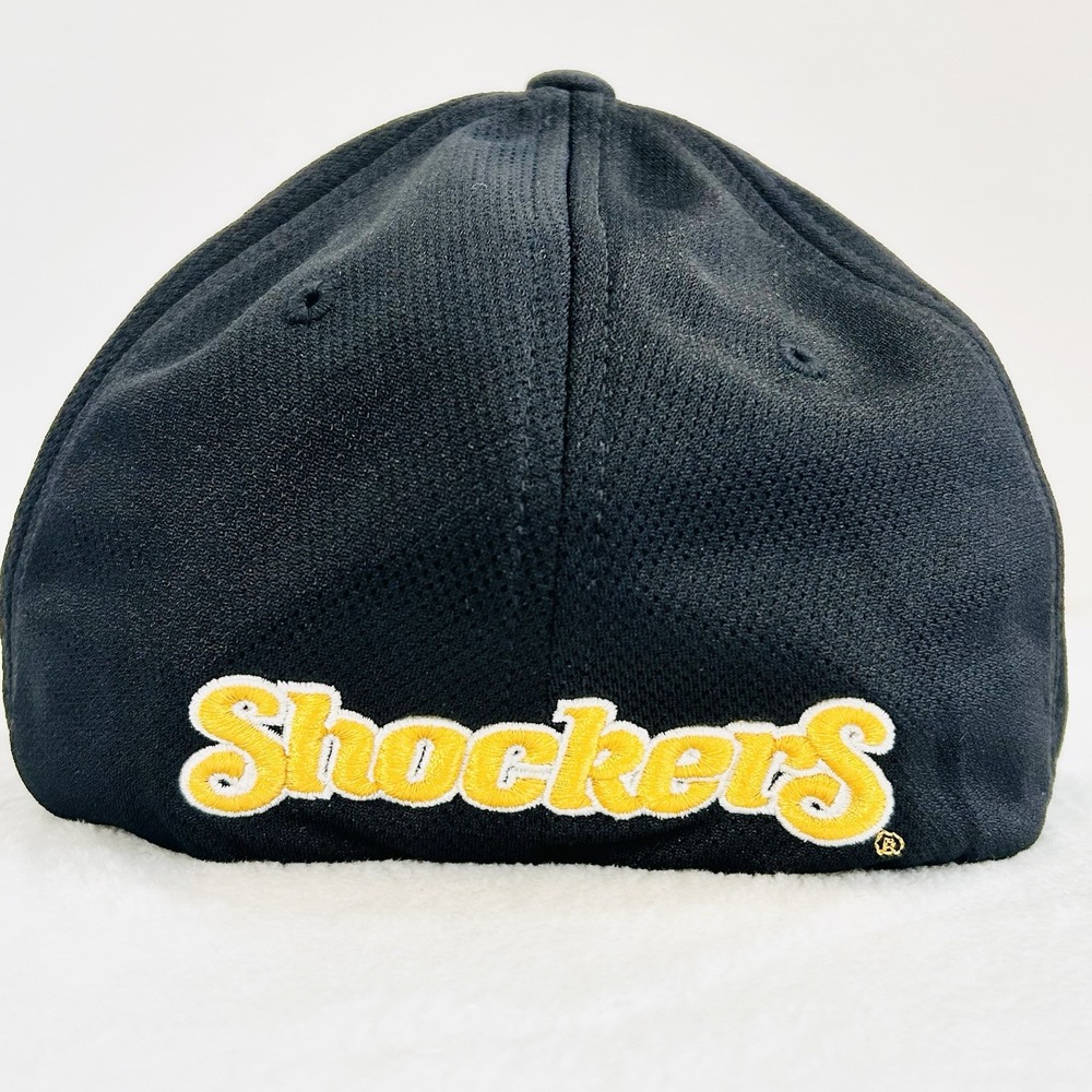 Top‎ of the World Wichita State Shockers Victory Hat Cap Stretch Flex M/L Black - Picture 4 of 5